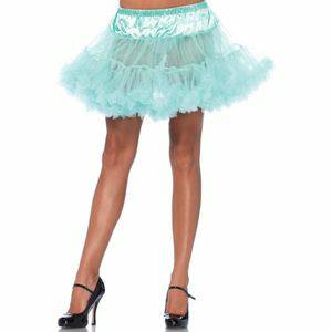 Kostuumaccessoires Leg Avenue Korte mint groenepetticoat/tutu voor dames